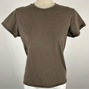 The North Face Brown Floral Graphic Tee - Women’s Large - Gorpcore Aesthetic🤎